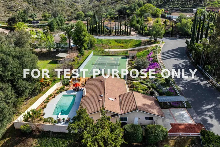 Demo/Test Data 14446 Sespe Pl, Poway, Ca 92064