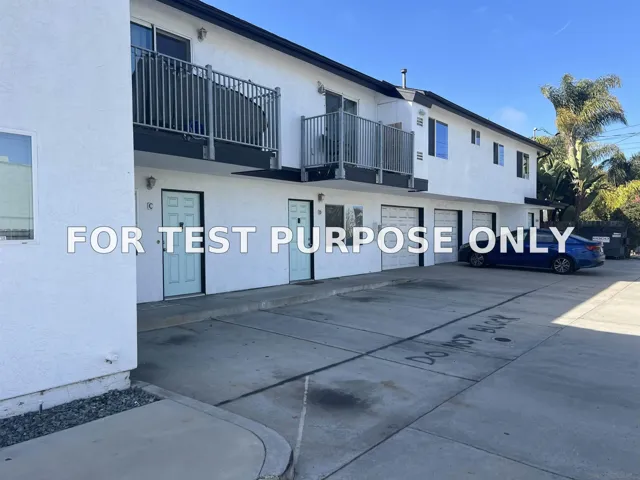 Demo/Test Data 1012 Fern Ave, Imperial Beach, Ca 91932