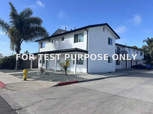 Demo/Test Data 1012 Fern Ave, Imperial Beach, Ca 91932