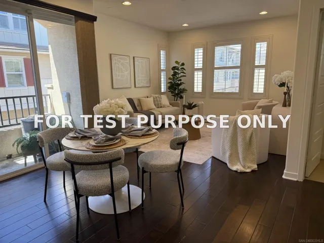 Demo/Test Data 2071 Lynx Way, San Marcos, Ca 92078