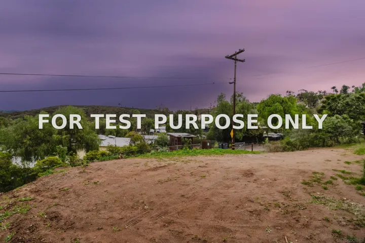 Demo/Test Data 9518 Cypress St, Lakeside, Ca 92040