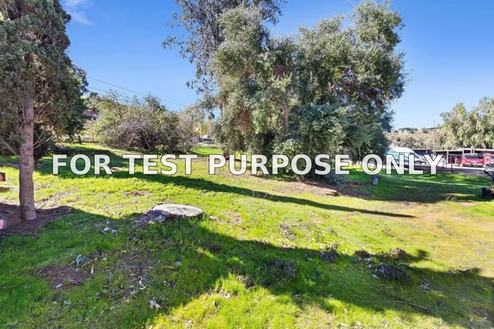 Demo/Test Data 11816 Waterhill Rd, Lakeside, Ca 92040
