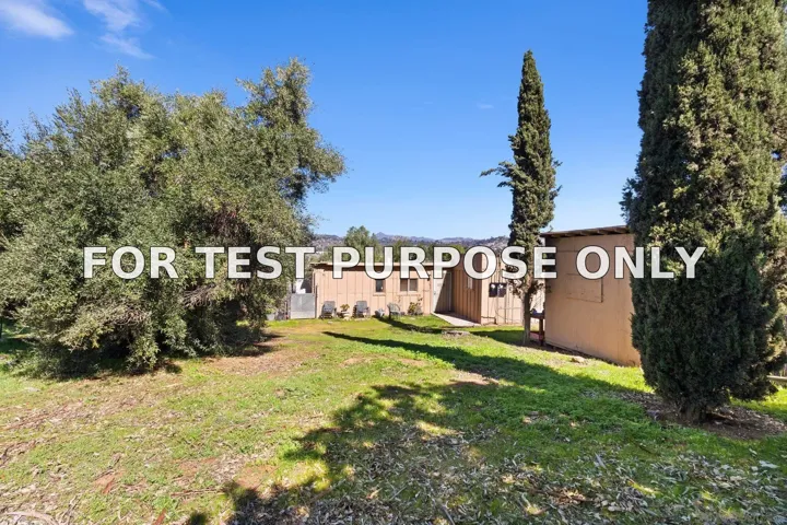Demo/Test Data 11816 Waterhill Rd, Lakeside, Ca 92040