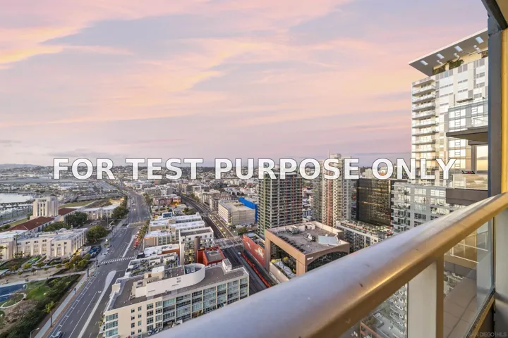 Demo/Test Data 1325 Pacific Hwy Unit 2807, San Diego, Ca 92101