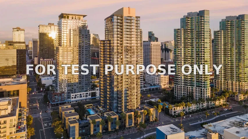 Demo/Test Data 1325 Pacific Hwy Unit 2807, San Diego, Ca 92101