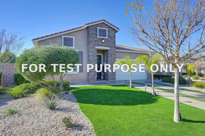 Demo/Test Data 26549 Roseate Cir, Menifee, Ca 92584