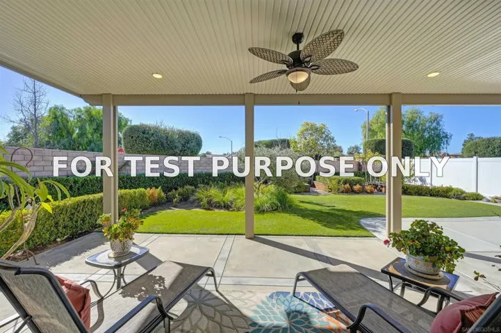 Demo/Test Data 26549 Roseate Cir, Menifee, Ca 92584