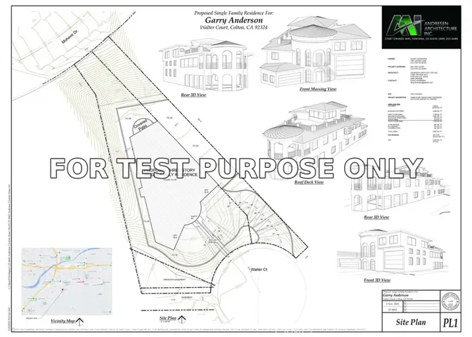 Demo/Test Data 0 Walter, Colton, Ca 92324