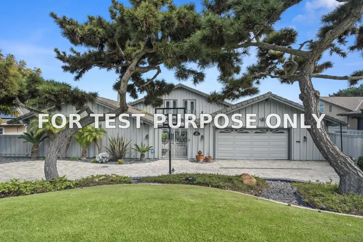 Demo/Test Data 1151 Catalina Boulevard, San Diego, Ca 92107