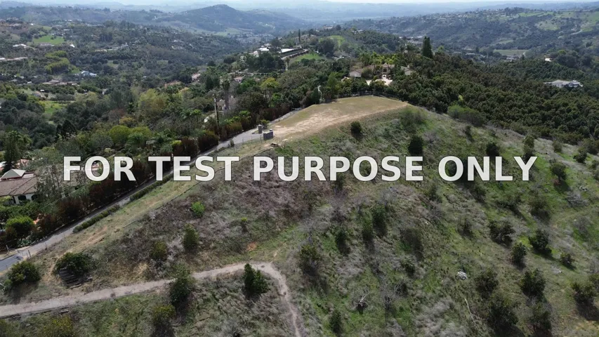 Demo/Test Data 3410 Canonita Dr Unit 0, Fallbrook, Ca 92028