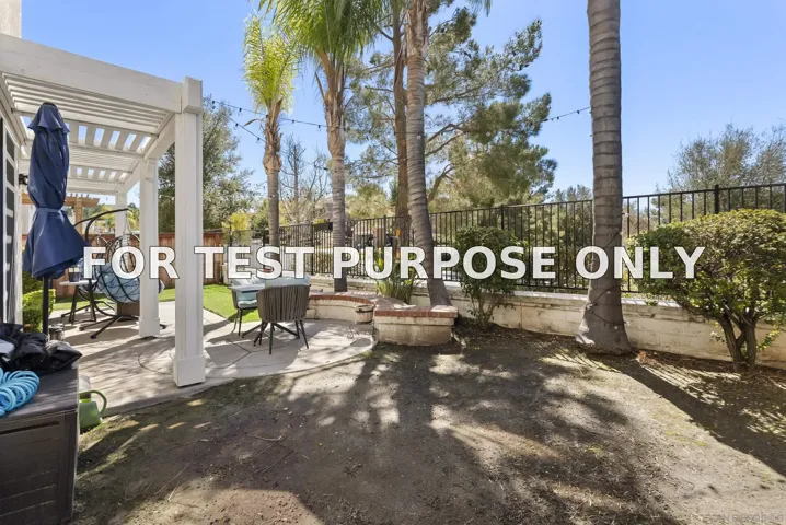 Demo/Test Data 33307 Decada St, Temecula, Ca 92592
