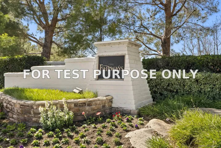 Demo/Test Data 33307 Decada St, Temecula, Ca 92592