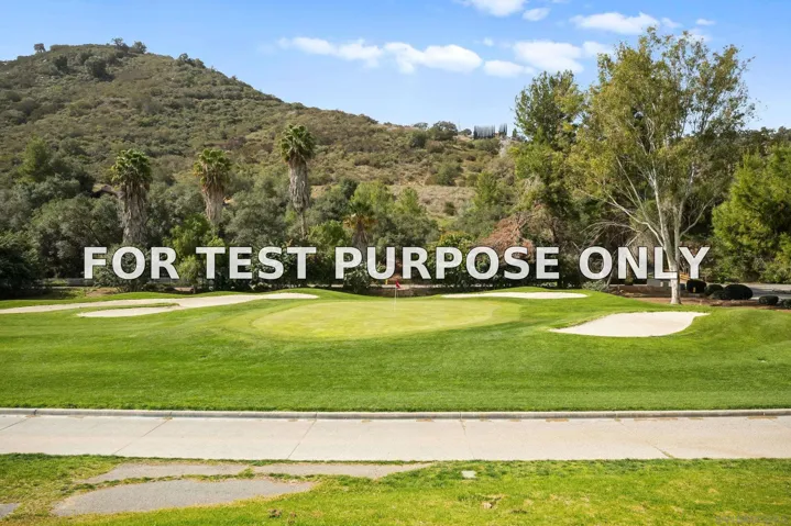 Demo/Test Data 1766 Pala Lake Dr, Fallbrook, Ca 92028