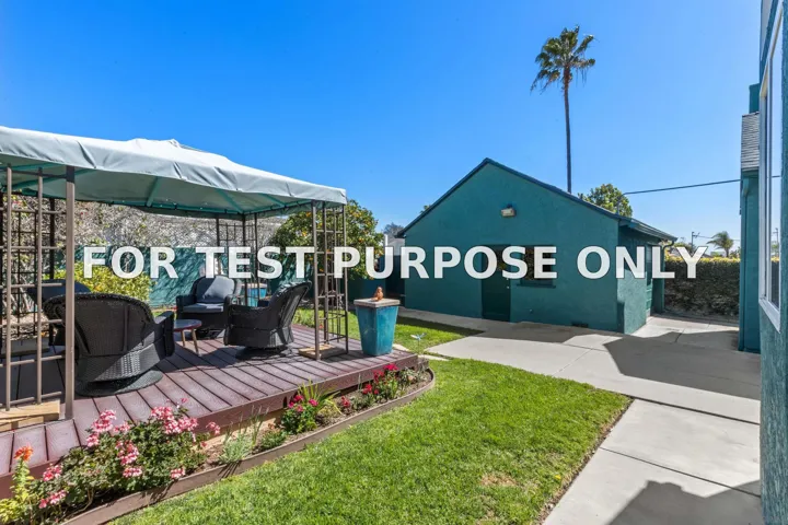 Demo/Test Data 4551 Euclid Ave, San Diego, Ca 92115