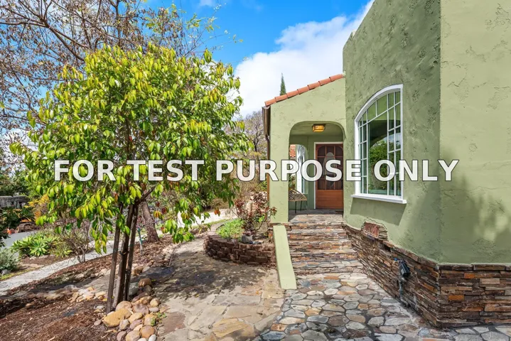 Demo/Test Data 4605-4607 Terrace Dr, San Diego, Ca 92116