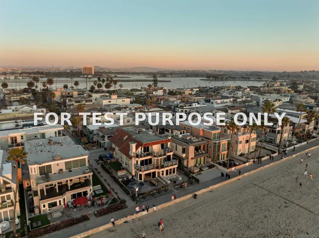 Demo/Test Data 2965 Ocean Front Walk #1, San Diego, Ca 92109