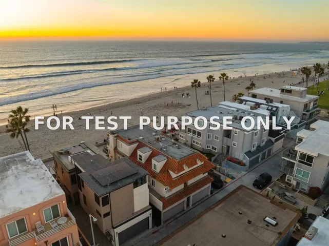 Demo/Test Data 2965 Ocean Front Walk #1, San Diego, Ca 92109
