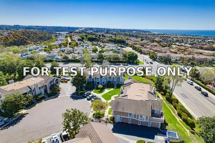 Demo/Test Data 857 Violet Ct, Carlsbad, Ca 92011