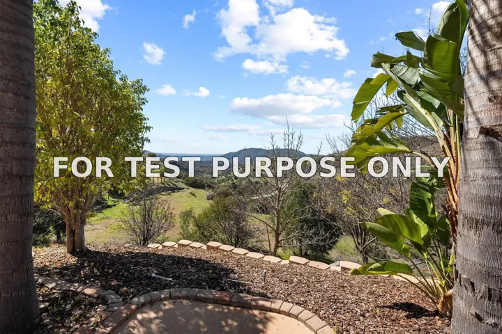 Demo/Test Data 44915 Palladian Ct, Temecula, Ca 92590