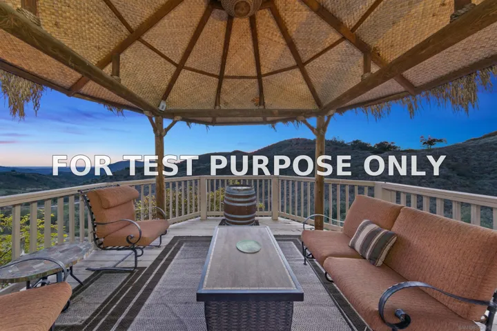 Demo/Test Data 44915 Palladian Ct, Temecula, Ca 92590