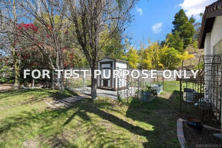 Demo/Test Data 44915 Palladian Ct, Temecula, Ca 92590