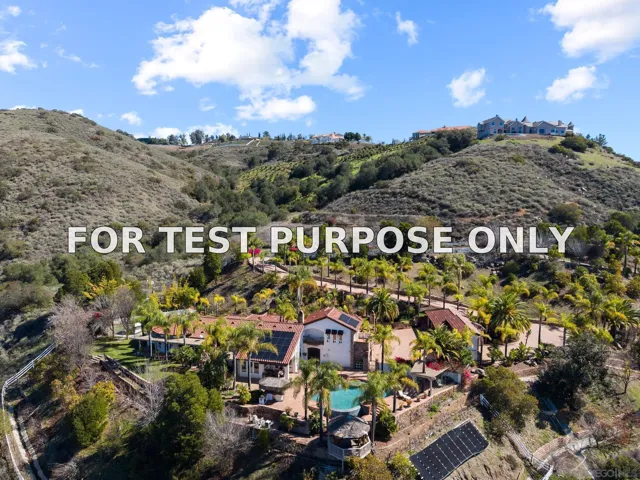 Demo/Test Data 44915 Palladian Ct, Temecula, Ca 92590