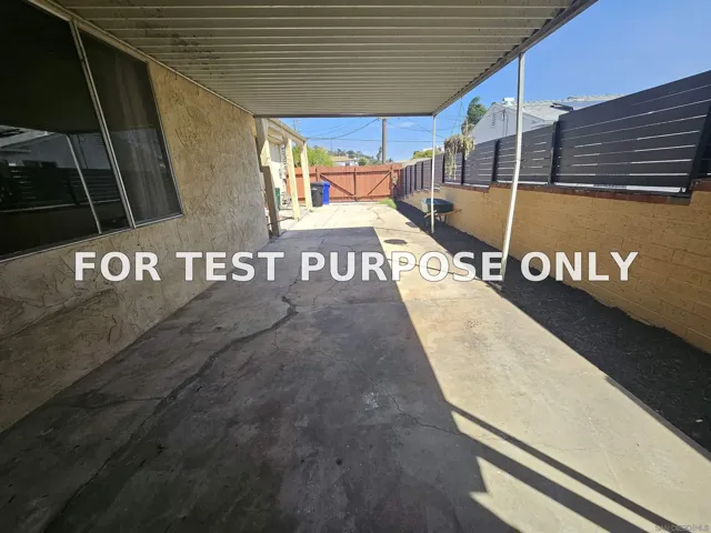 Demo/Test Data 1561-65 Evergreen St, San Diego, Ca 92106