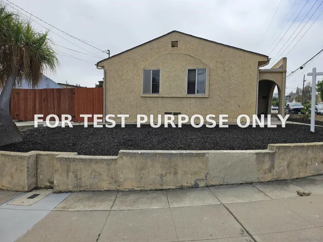 Demo/Test Data 1561-65 Evergreen St, San Diego, Ca 92106