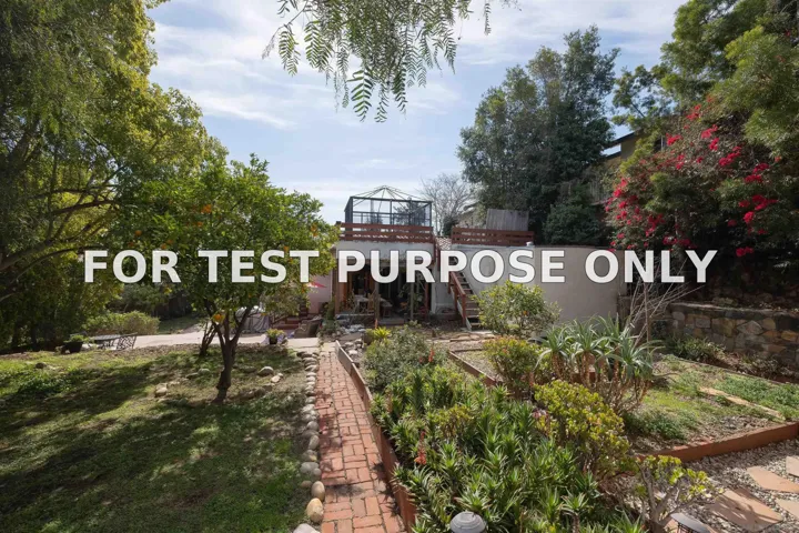 Demo/Test Data 4482 59th St, San Diego, Ca 92115