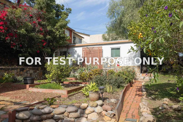 Demo/Test Data 4482 59th St, San Diego, Ca 92115