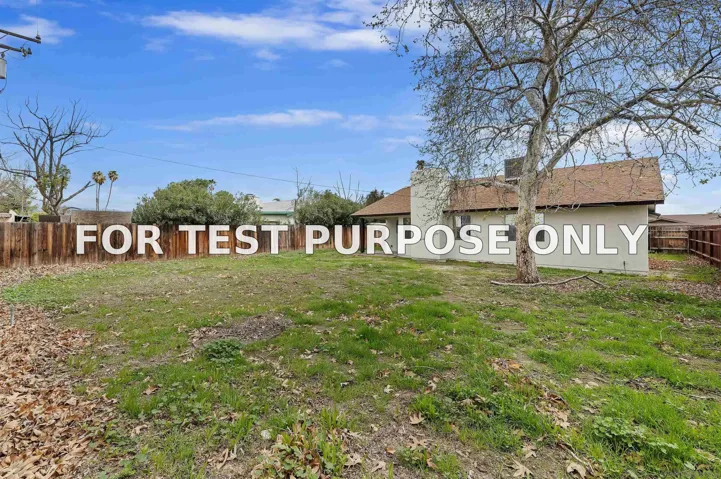 Demo/Test Data 639 E 5th St, San Jacinto, Ca 92583