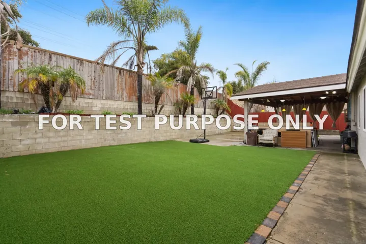 Demo/Test Data 1286 Waxwing Lane, Chula Vista, Ca 91911