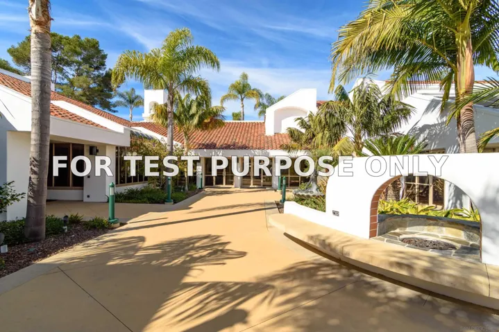 Demo/Test Data 4780 Miletus Way, Oceanside, Ca 92056