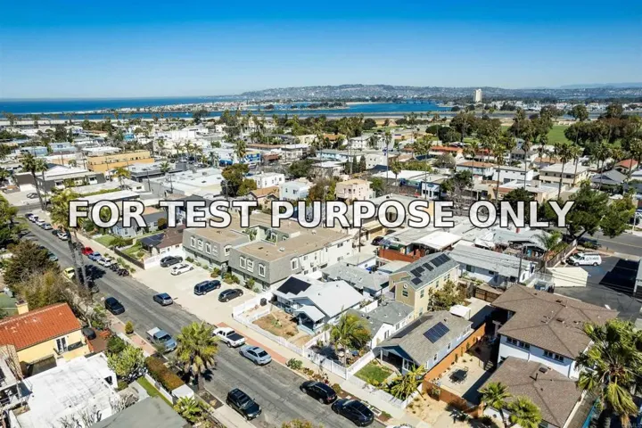 Demo/Test Data 4828 Muir Avenue, San Diego, Ca 92107