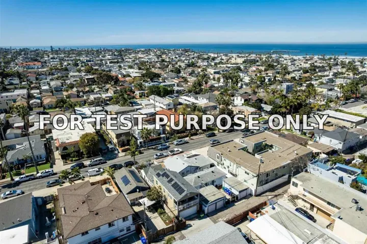 Demo/Test Data 4828 Muir Avenue, San Diego, Ca 92107