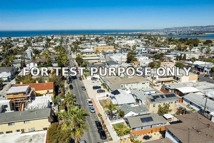 Demo/Test Data 4828 Muir Avenue, San Diego, Ca 92107