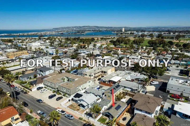 Demo/Test Data 4828 Muir Avenue, San Diego, Ca 92107