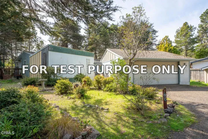 Demo/Test Data 43300 Little River Airport Unit 90, Little River, Ca 95456
