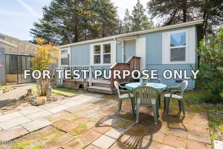 Demo/Test Data 43300 Little River Airport Unit 90, Little River, Ca 95456