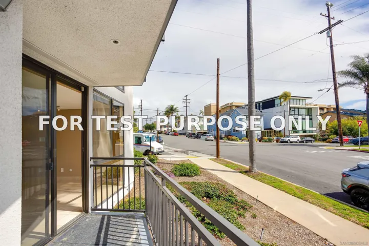 Demo/Test Data 2414 Front St Unit 10, San Diego, Ca 92101