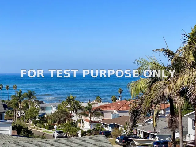 Demo/Test Data 936 Cornish, San Diego, Ca 92107