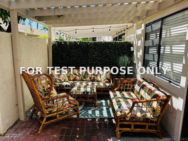 Demo/Test Data 6135 Montecito Dr Unit 5, Palm Springs, Ca 92264