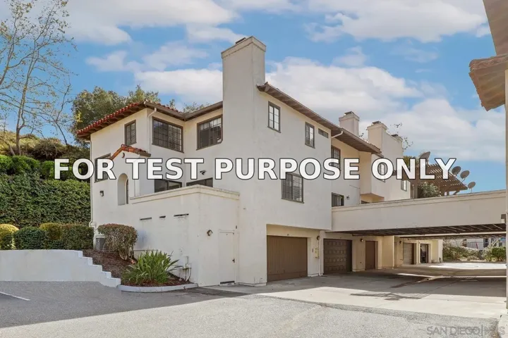 Demo/Test Data 190 Bautista Ct Unit 89, Oceanside, Ca 92057