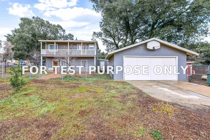 Demo/Test Data 2414 Sage Drive, Campo, Ca 91906