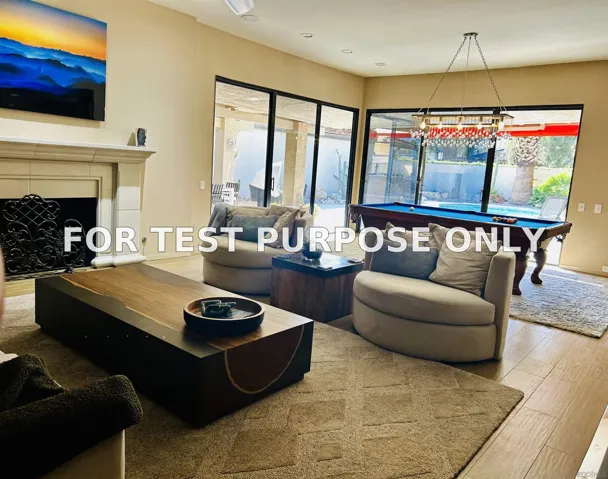 Demo/Test Data 142 Yale Dr., Rancho Mirage, Ca 92270