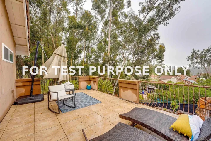 Demo/Test Data 11695 Scripps Lake Drive, San Diego, Ca 92131