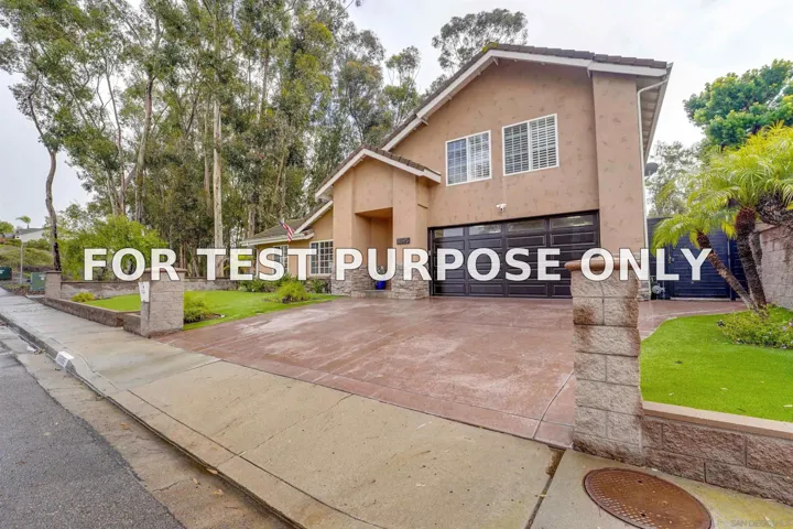 Demo/Test Data 11695 Scripps Lake Drive, San Diego, Ca 92131