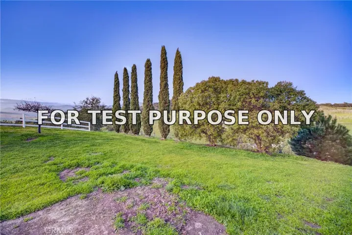 Demo/Test Data 2139 Verde Canyon Road, Arroyo Grande, Ca 93420