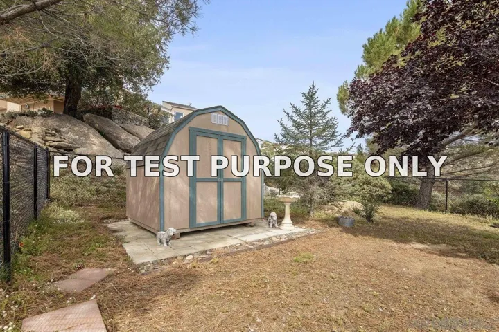 Demo/Test Data 9769 River Drive, Descanso, Ca 91916
