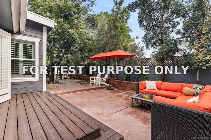 Demo/Test Data 1865 Mission Cliff Drive, University Heights, Ca 92116